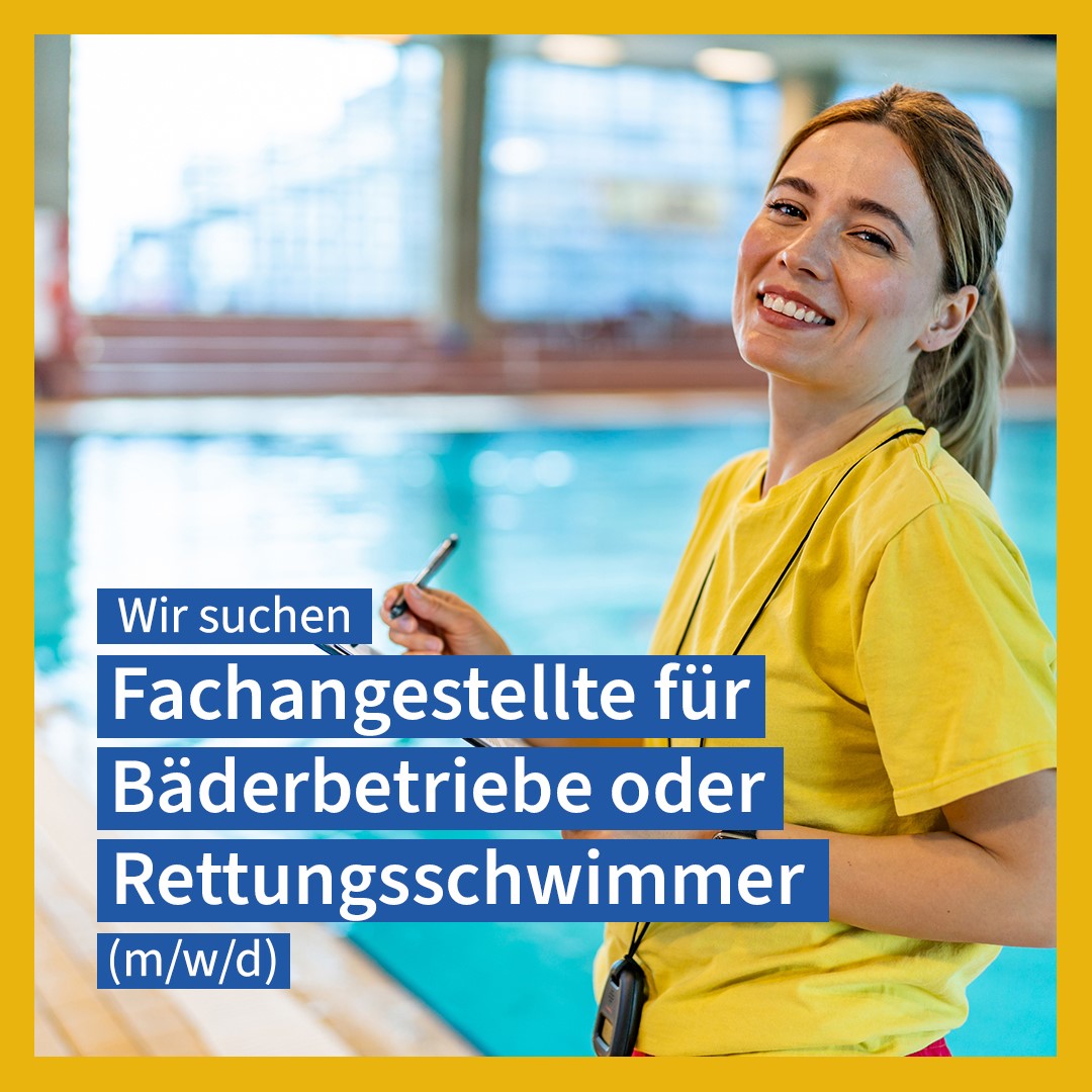  Fachangestellten für Bäderbetriebe (m/w/d) oder einen Rettungsschwimmer (m/w/d)  (2)